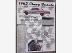 Thumbnail Photo 36 for 1962 Chevrolet Impala